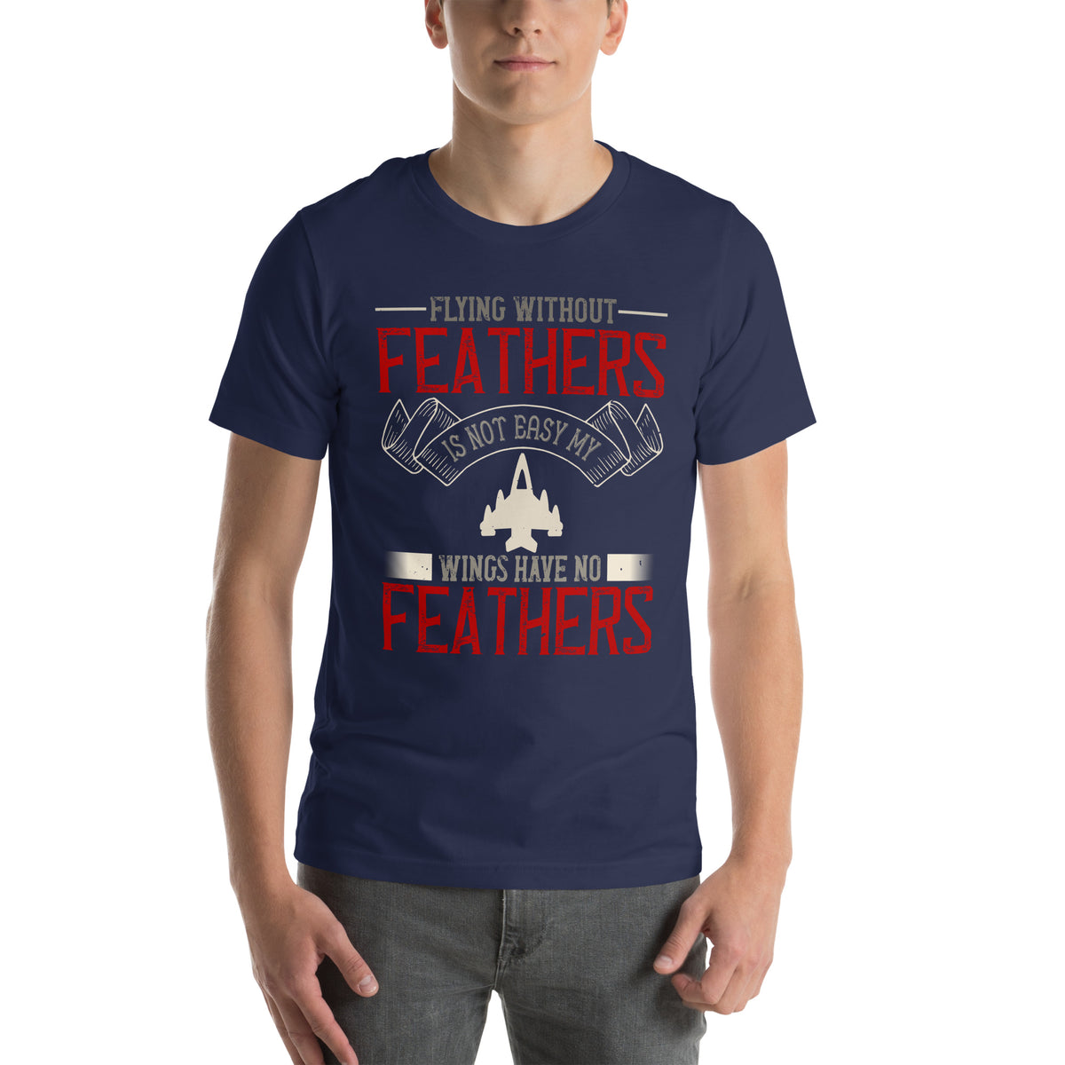 Flying Without Feathers Is Not Easy Unisex T-Shirt