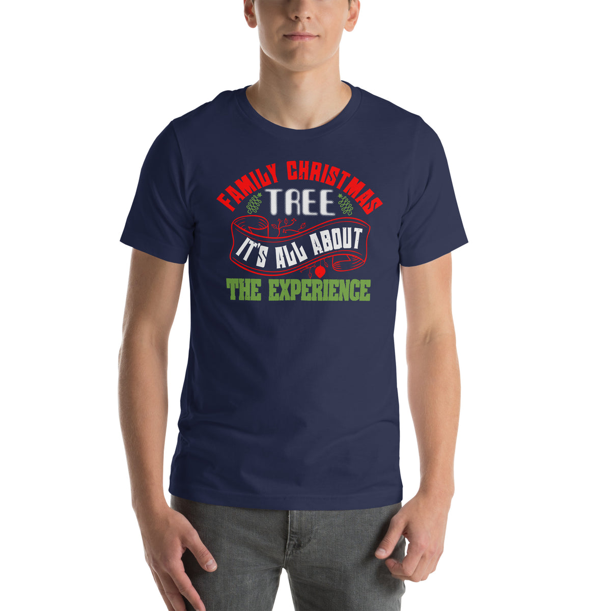 Family Christmas Tree Experience Unisex T-Shirt