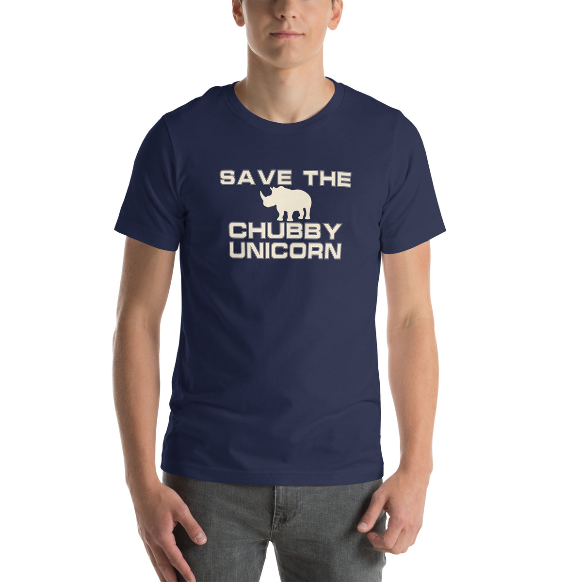 Save the Chubby Unicorn Unisex T-Shirt