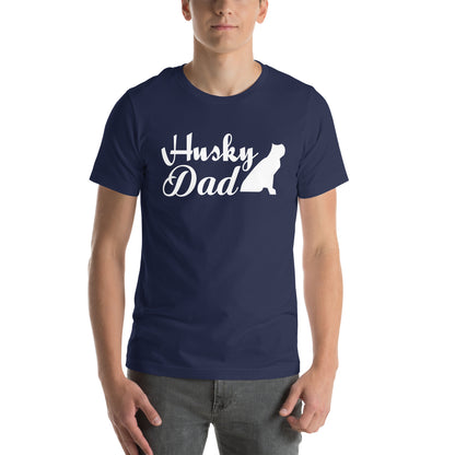 Husky Dad Unisex T-Shirt