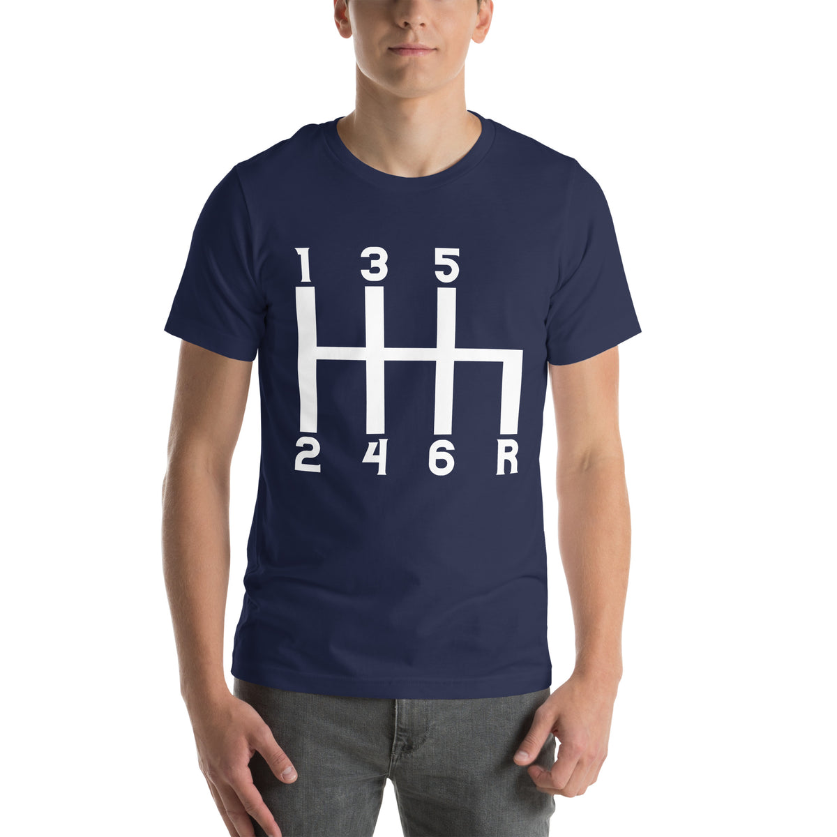 Gear Shift 1-3-5-2-4-6-R Unisex T-Shirt
