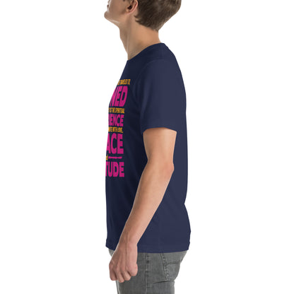 Happiness Is Experience, Grace and Attitude Nurse Unisex T-Shirt