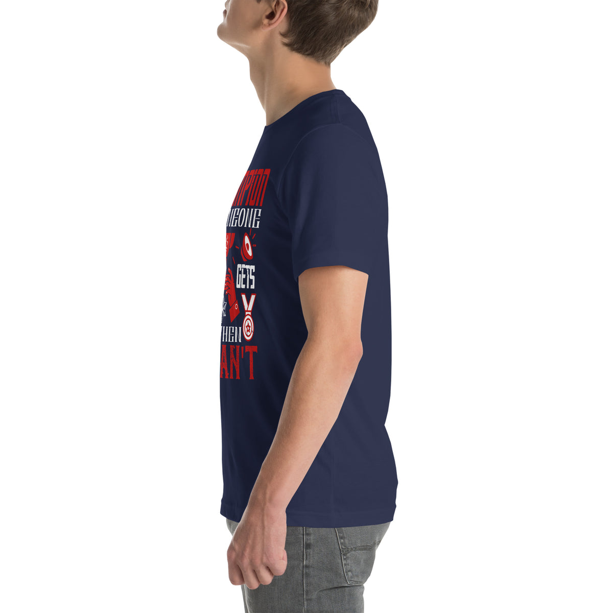 A Champion Is Someone Who Gets Up When He Can't Unisex T-Shirt