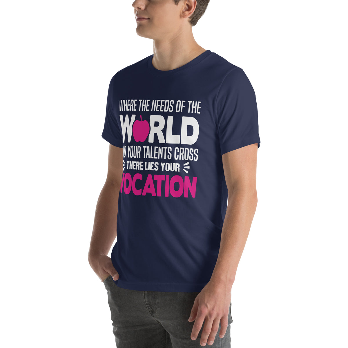 Where the Needs of the World and Your Talents Cross, There Lies Your Vocation Nurse Unisex T-Shirt