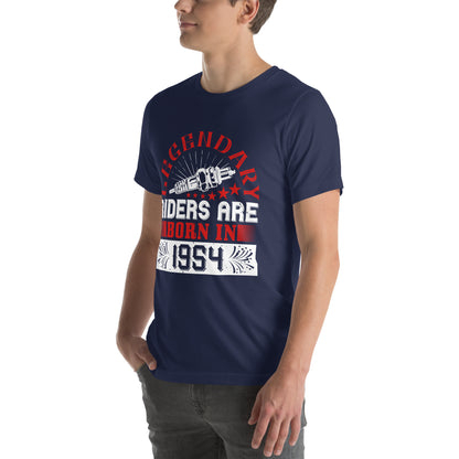 Legendary Riders Are Born in 1954 Unisex T-Shirt