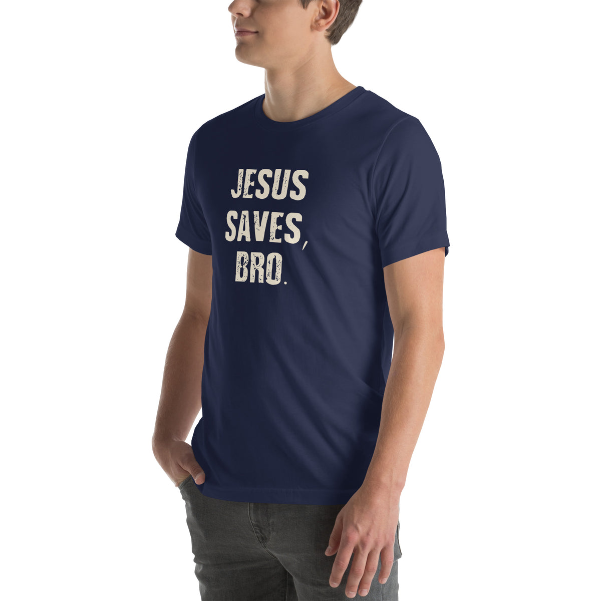 Jesus Saves, Bro Unisex T-Shirt