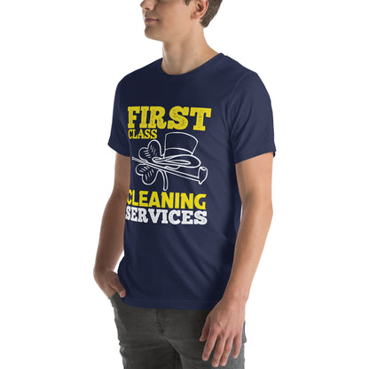 First Class Cleaning Services Unisex T-Shirt