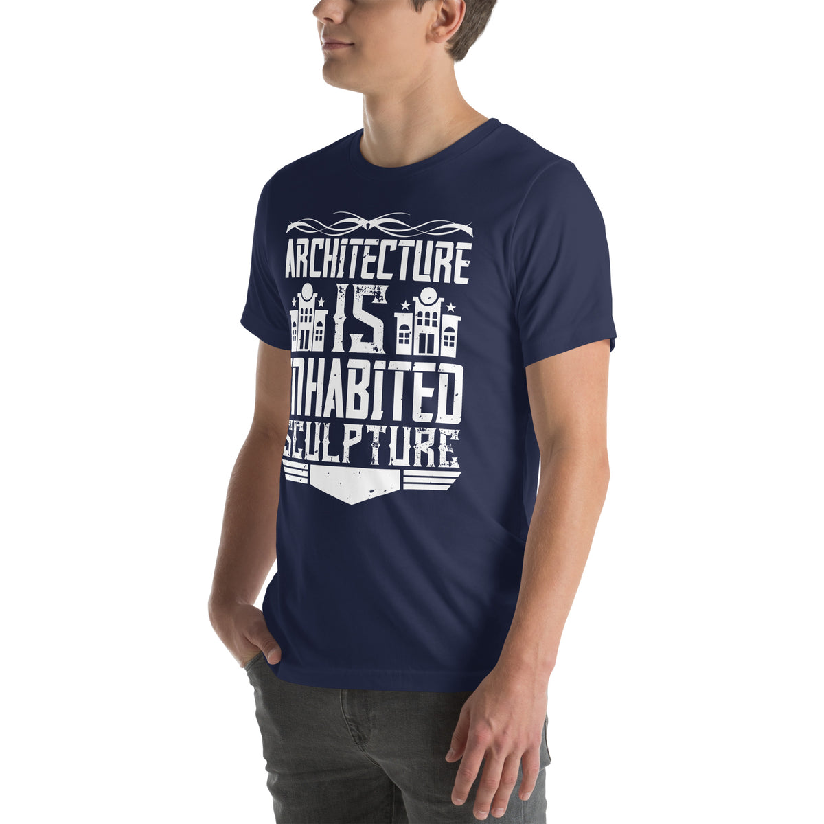 Architecture Is Inhabited Sculpture Unisex T-Shirt