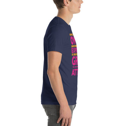 Happiness Is Experience, Grace and Attitude Nurse Unisex T-Shirt