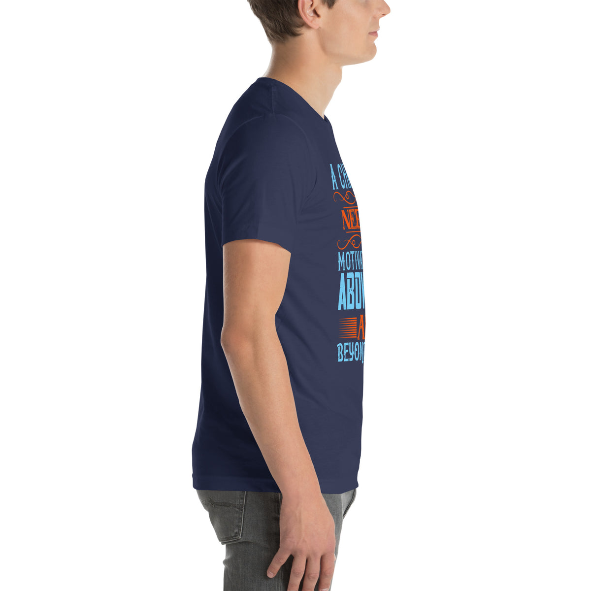 A Champion Needs a Motivation Above and Beyond Winning Unisex T-Shirt