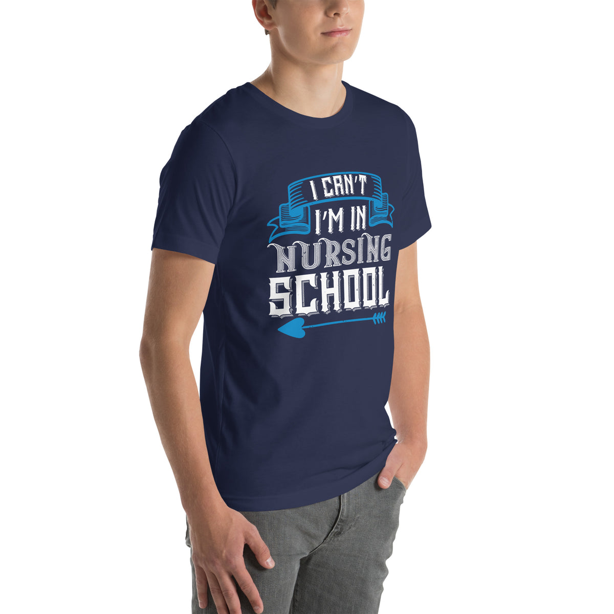 I Can't, I'm in Nursing School Unisex T-Shirt