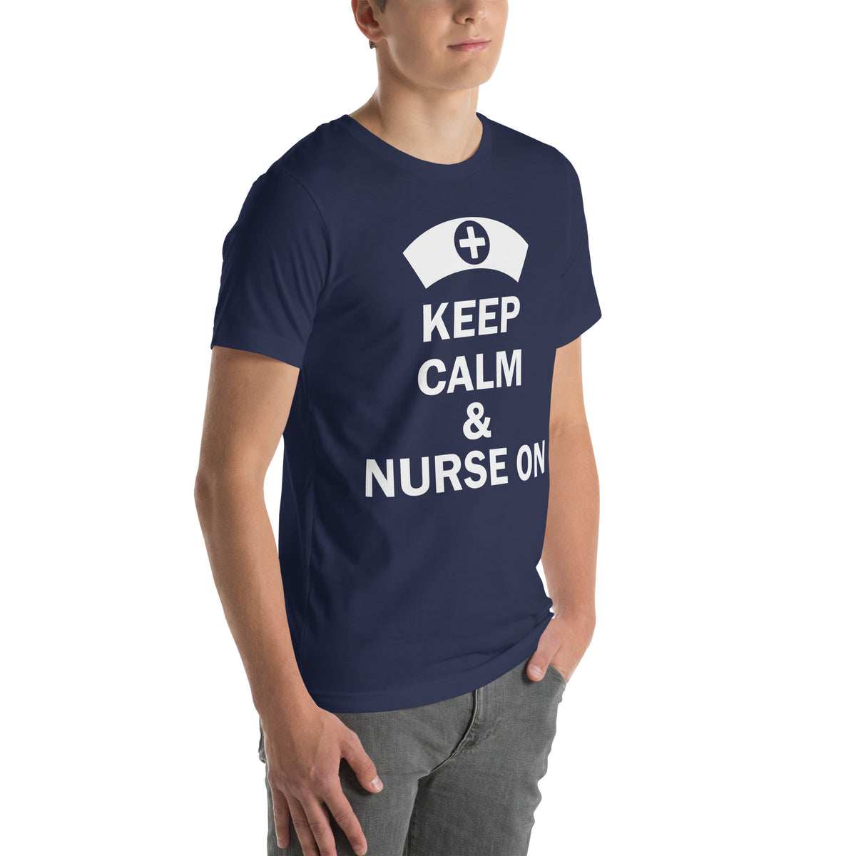 Keep Calm and Nurse On Unisex T-Shirt