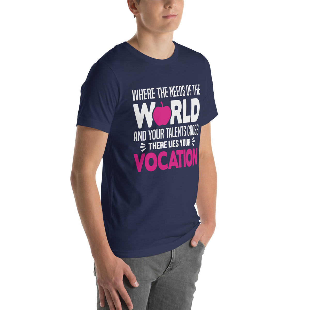 Where the Needs of the World and Your Talents Cross, There Lies Your Vocation Nurse Unisex T-Shirt