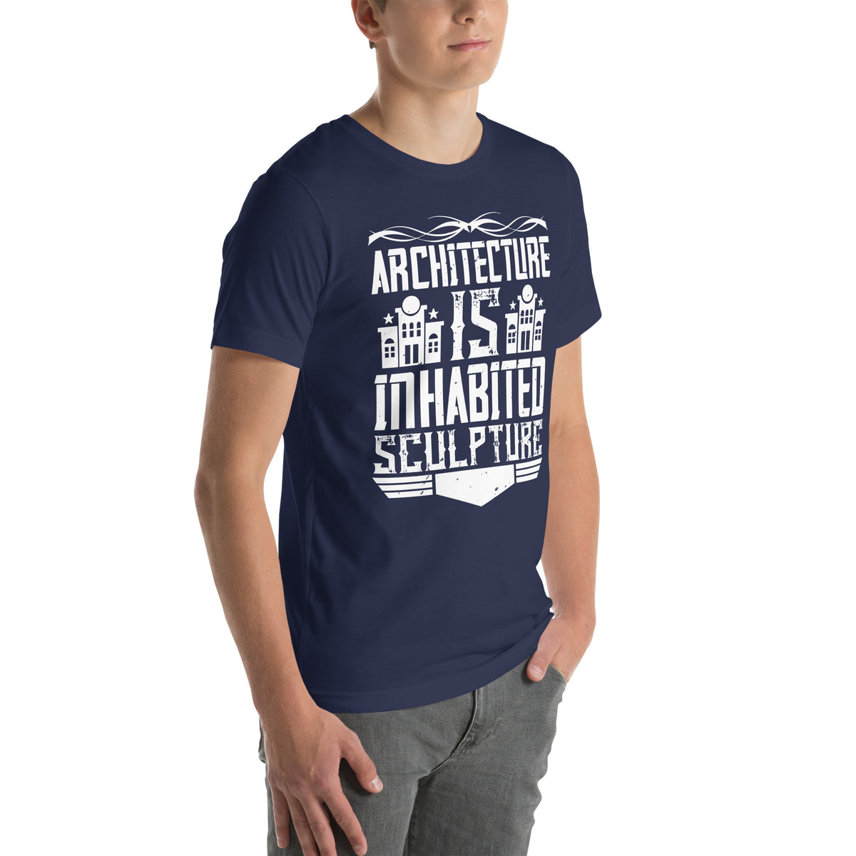 Architecture Is Inhabited Sculpture Unisex T-Shirt