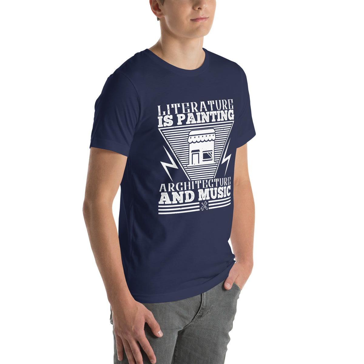 Literature Is Painting, Architecture, and Music Unisex T-Shirt