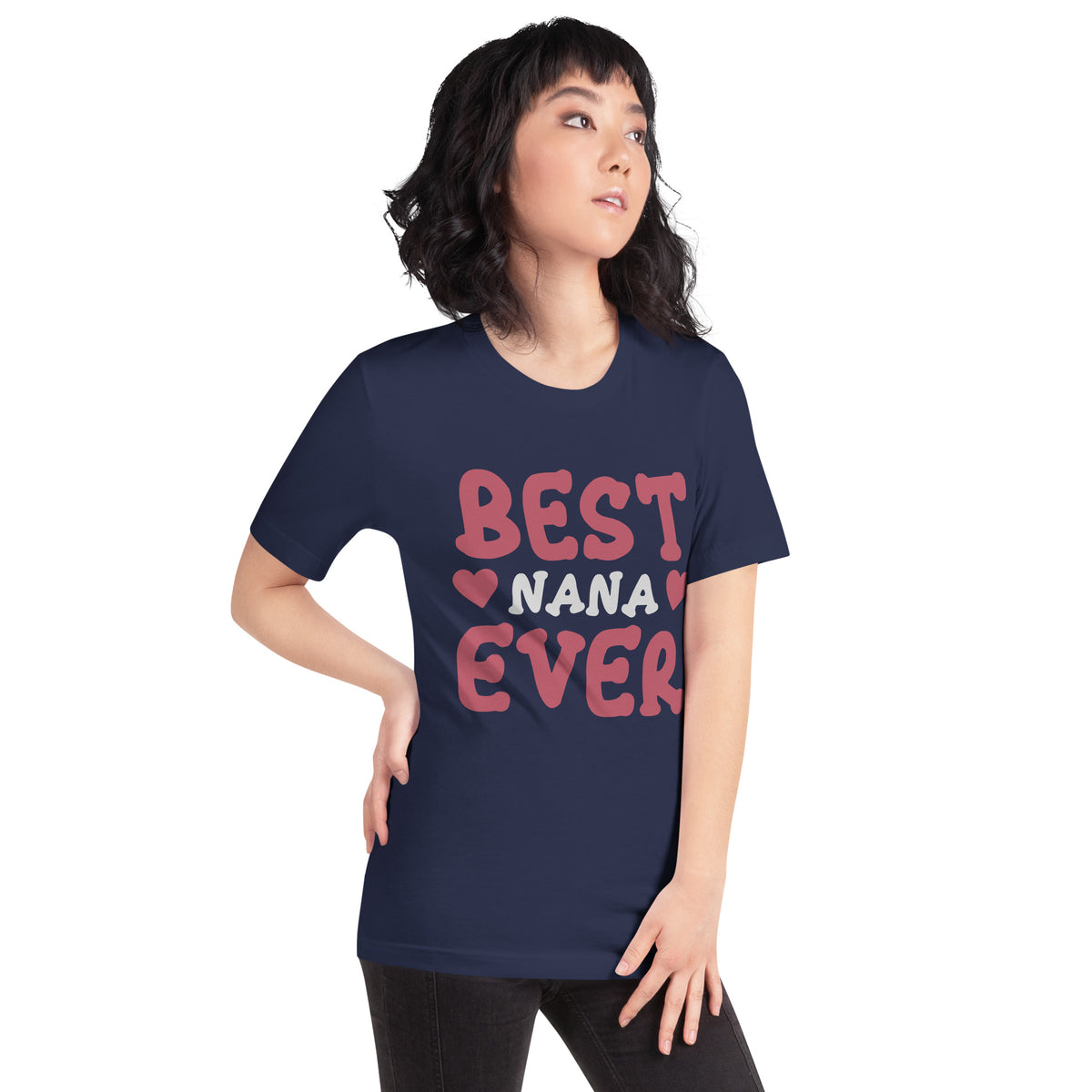 Best Nana Ever – Dusty Pink Unisex T-Shirt