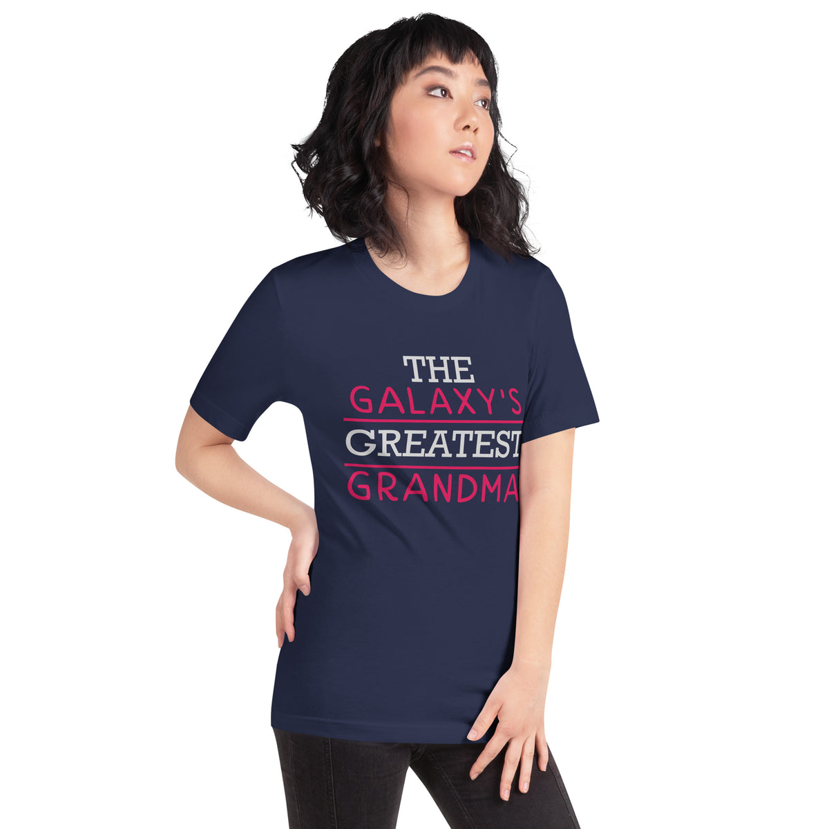 The Galaxy's Greatest Grandma – Classic Lines Unisex T-Shirt