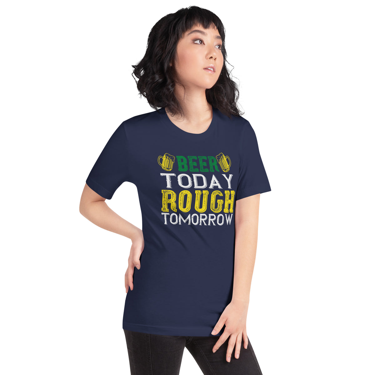 Beer Today, Rough Tomorrow St. Patrick's Day Unisex T-Shirt