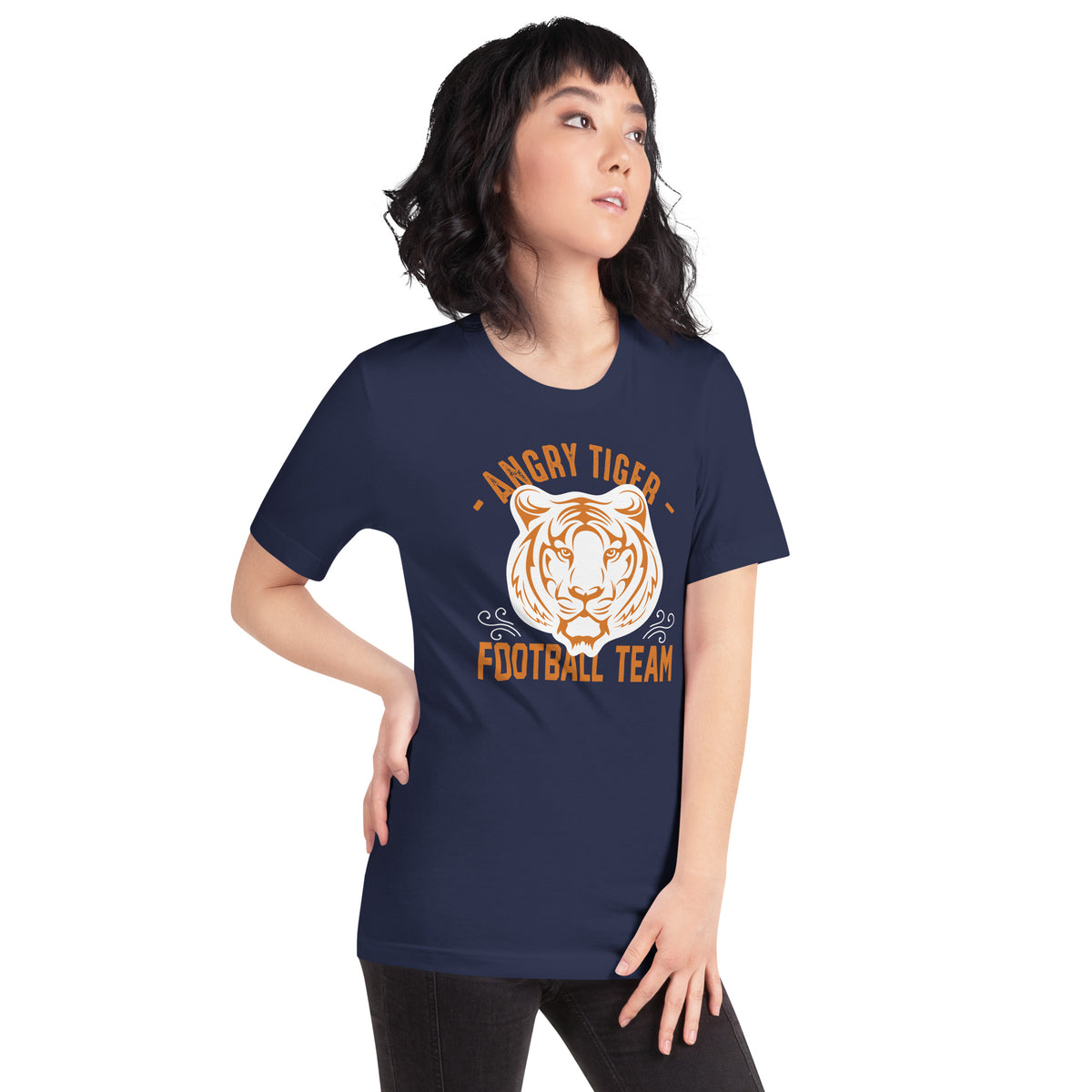 Angry Tiger Football Team Unisex T-Shirt
