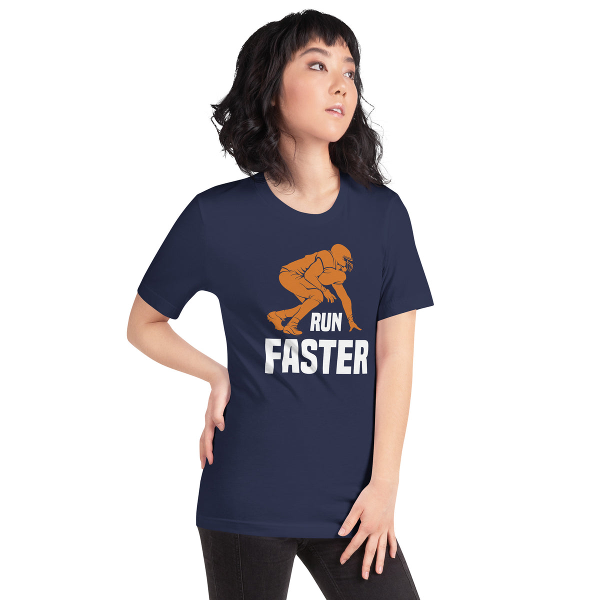 Run Faster Football Unisex T-Shirt