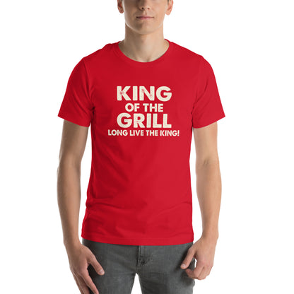 King of the Grill, Long Live the King! Unisex T-Shirt
