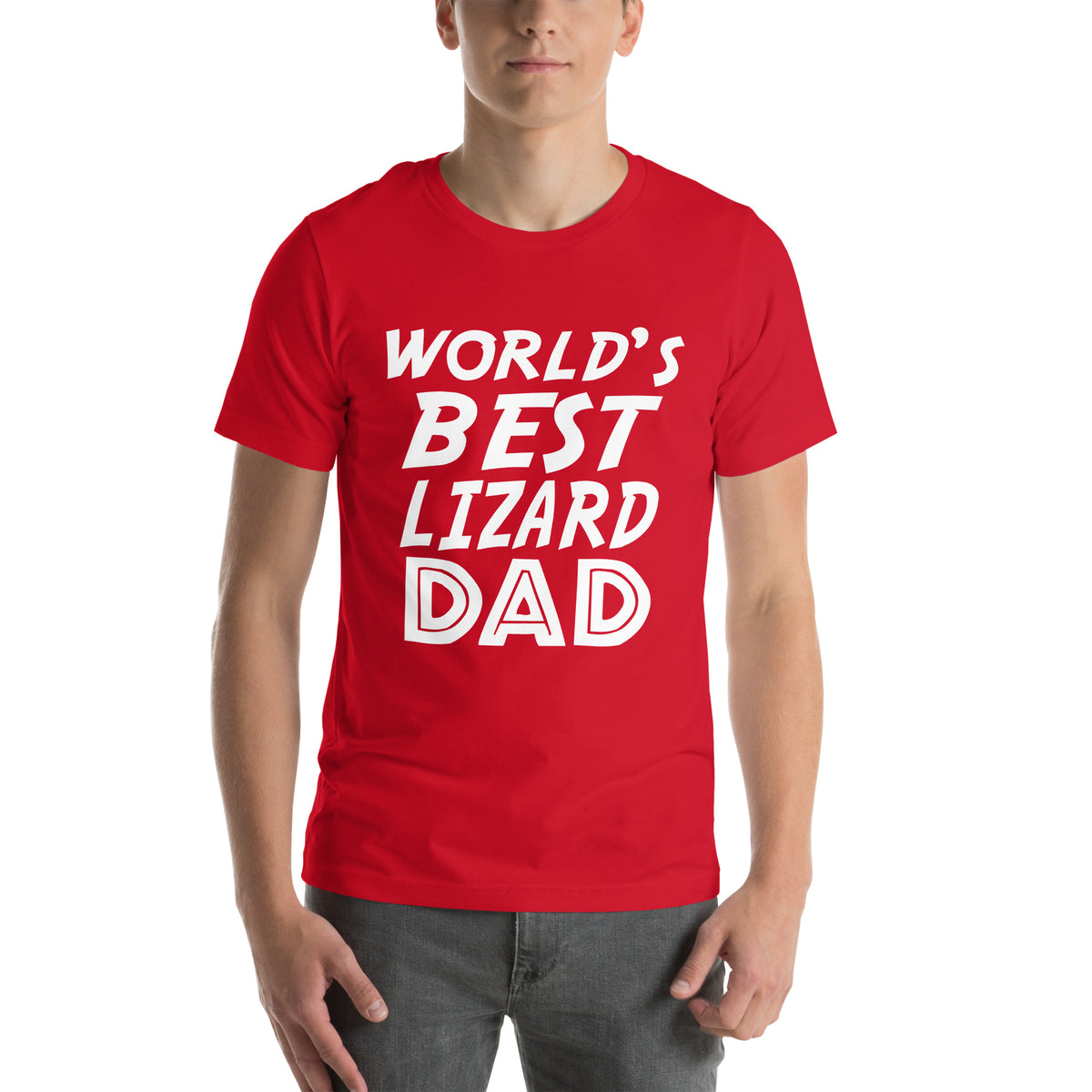 World's Best Lizard Dad Unisex T-Shirt