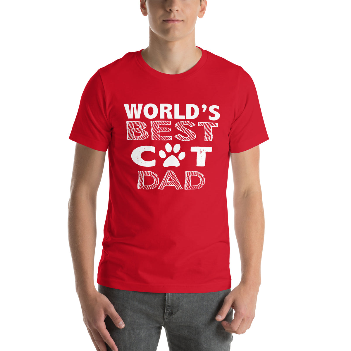 World's Best Cat Dad Unisex T-Shirt
