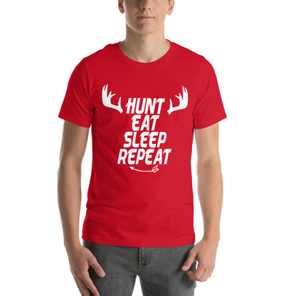 Hunt Eat Sleep Repeat Unisex T-Shirt