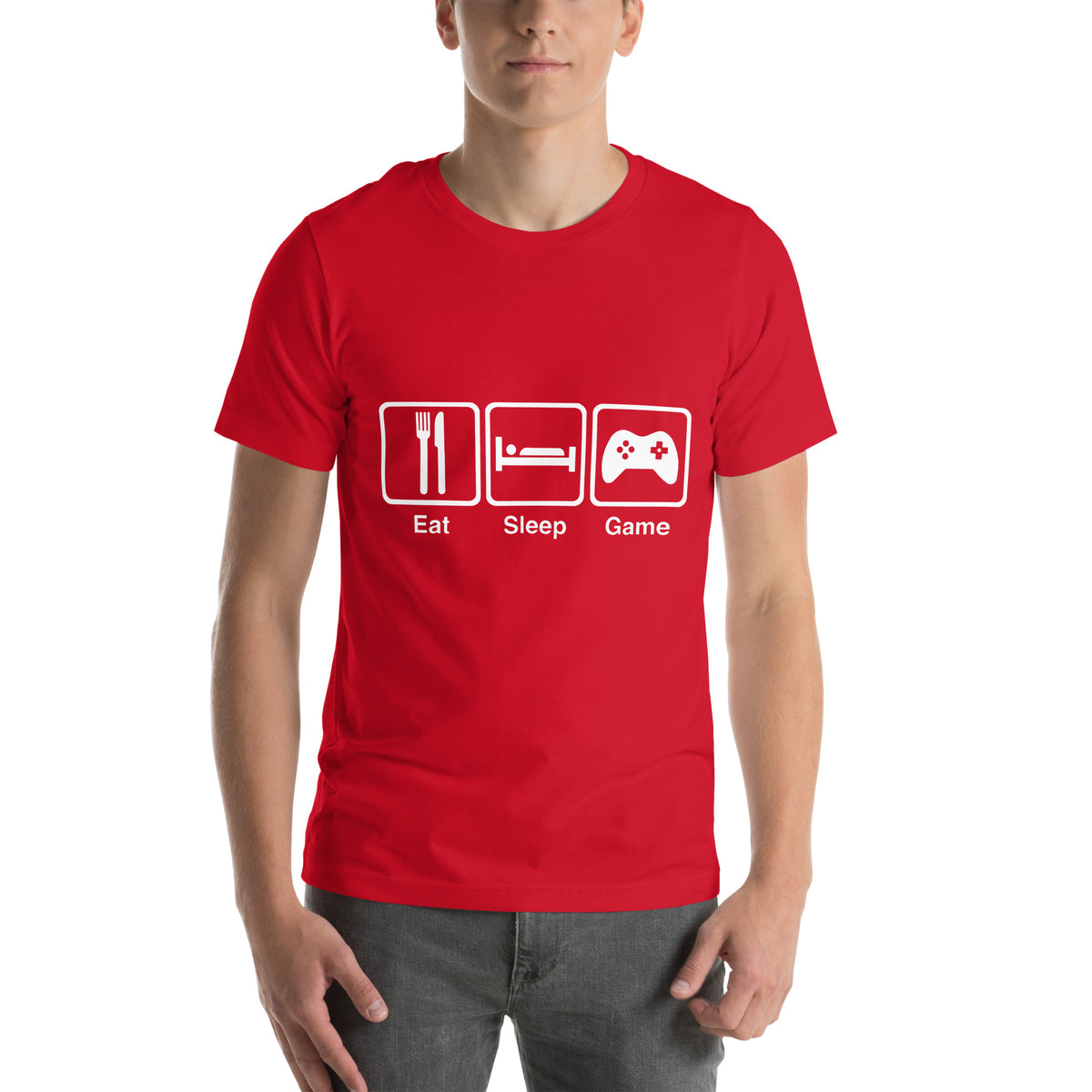 Eat Sleep Game Unisex T-Shirt