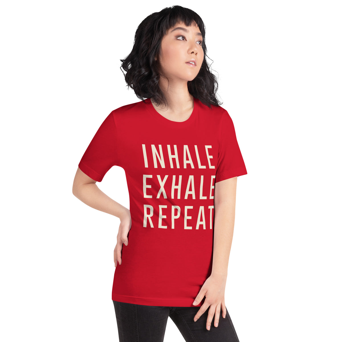Inhale Exhale Repeat Unisex T-Shirt
