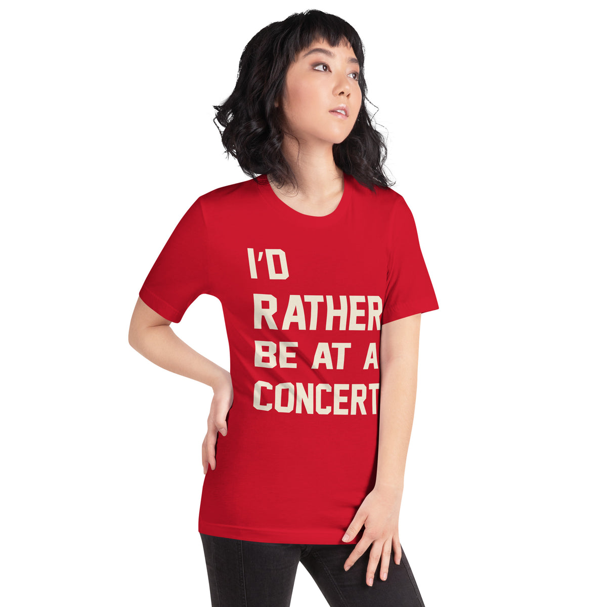 I'd Rather Be at a Concert Unisex T-Shirt