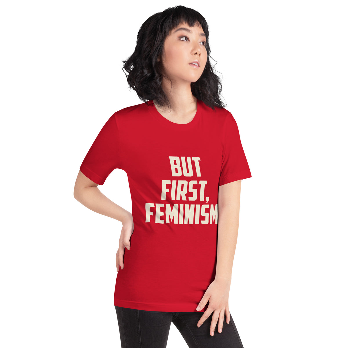 But First, Feminism Unisex T-Shirt