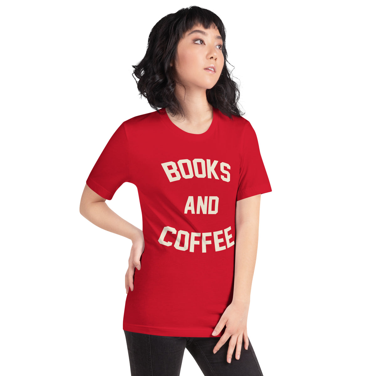 Books and Coffee Unisex T-Shirt