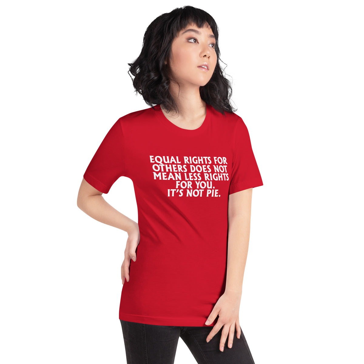 Equal Rights for Others Does Not Mean Less Rights for You, It's Not Pie Unisex T-Shirt