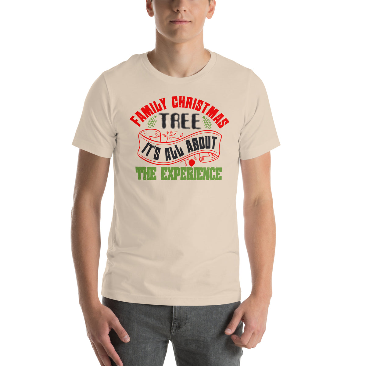 Family Christmas Tree Experience Unisex T-Shirt