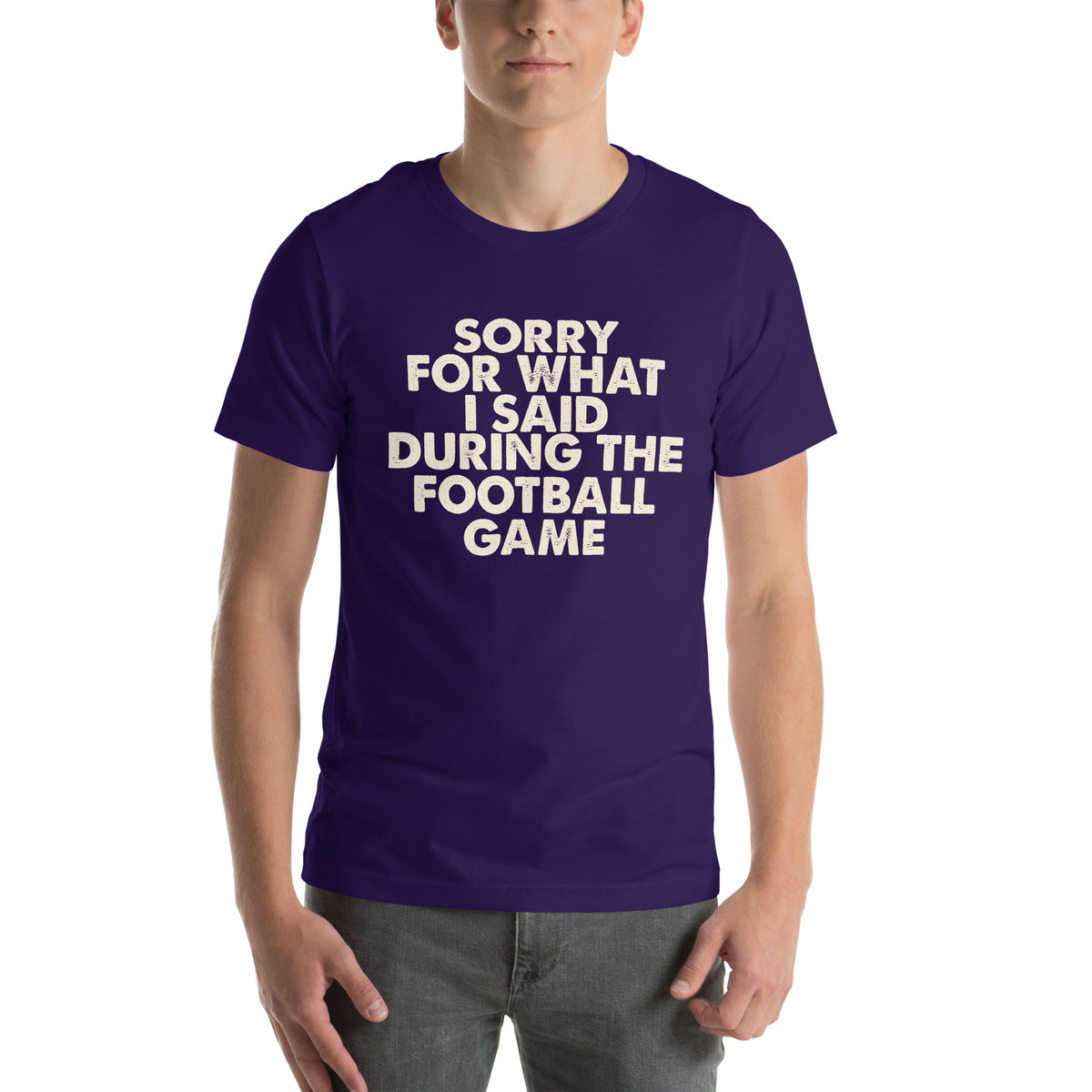 Sorry for What I Said During the Football Game Unisex T-Shirt