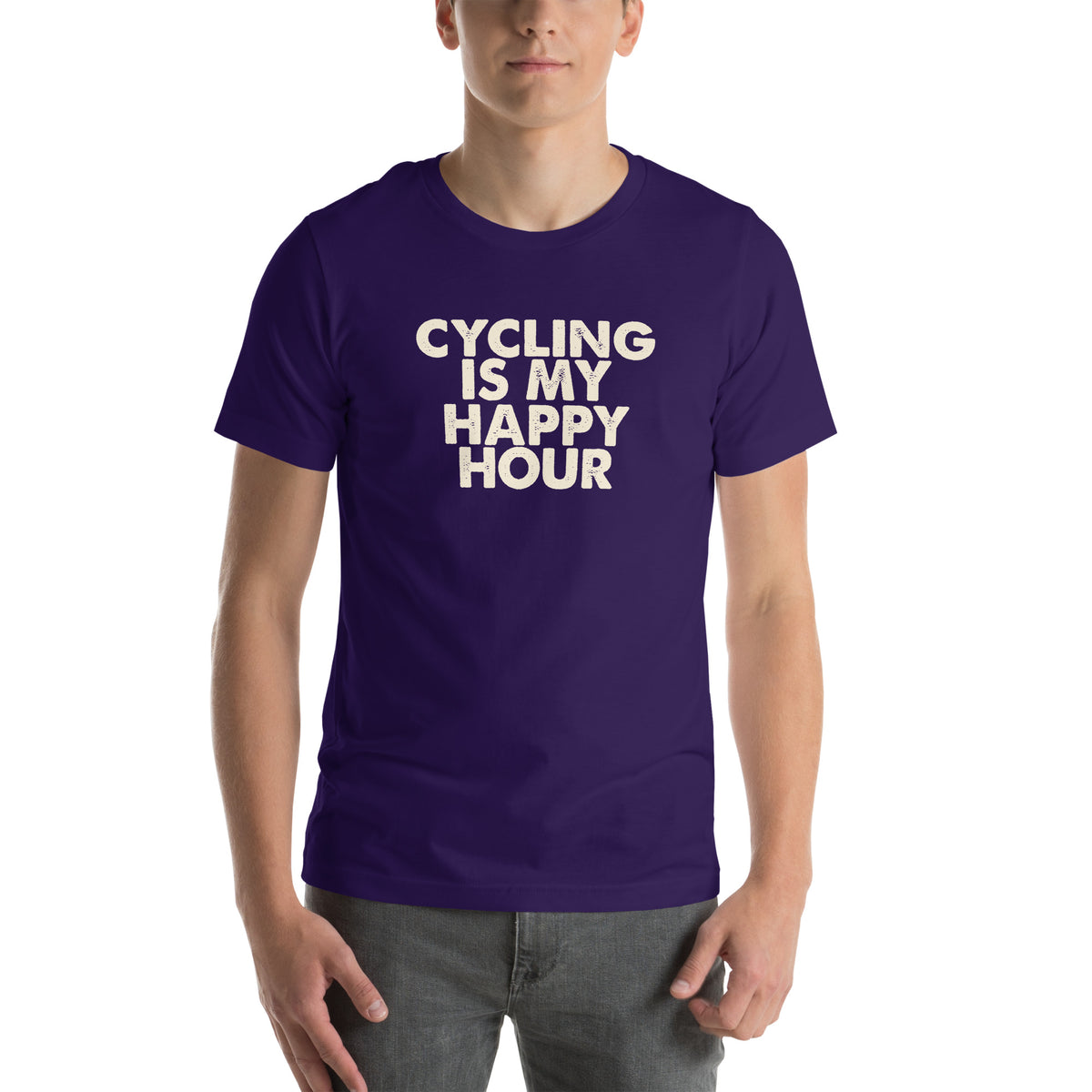Cycling Is My Happy Hour Unisex T-Shirt