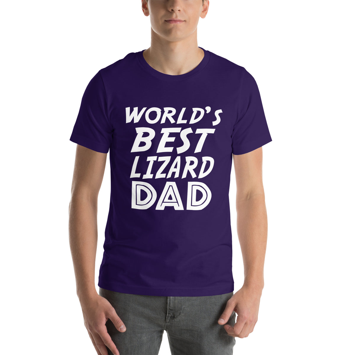 World's Best Lizard Dad Unisex T-Shirt