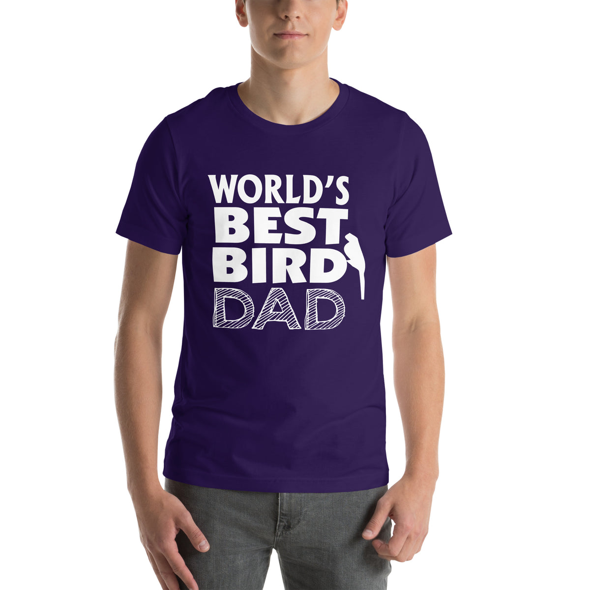 World's Best Bird Dad Unisex T-Shirt