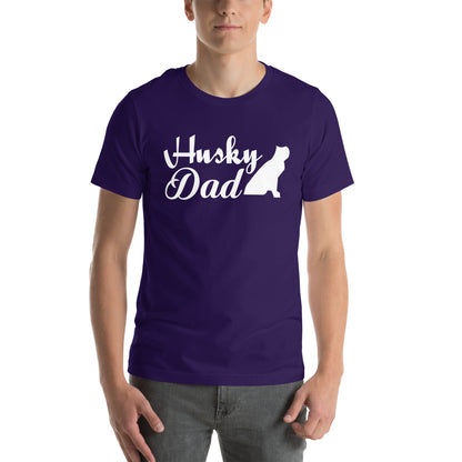 Husky Dad Unisex T-Shirt