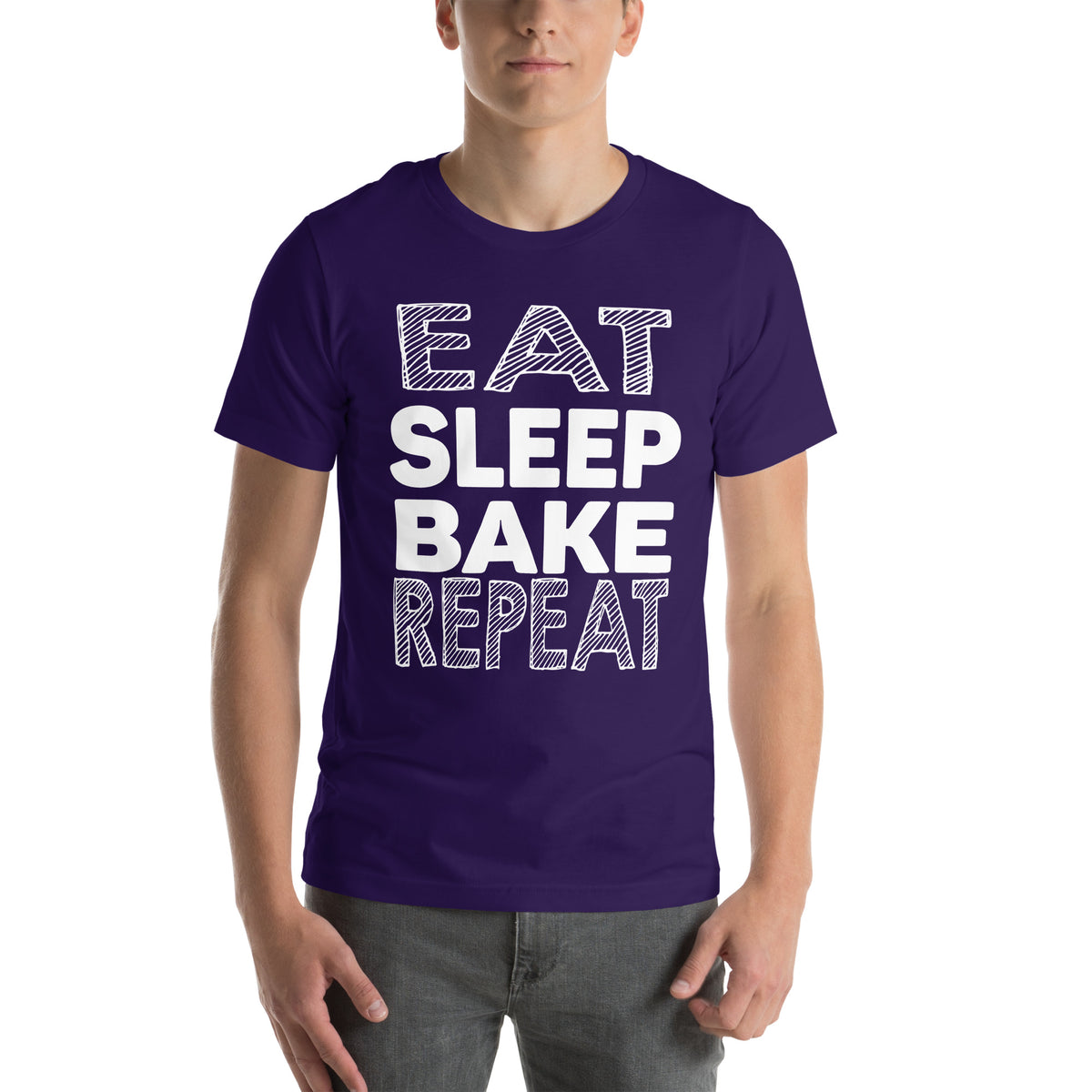 Eat Sleep Bake Repeat Unisex T-Shirt