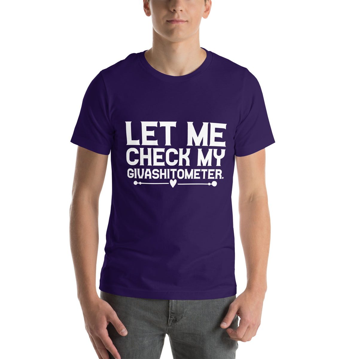 Let Me Check My Givashitometer Unisex T-Shirt