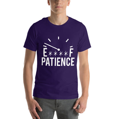 Out of Patience Gauge Unisex T-Shirt