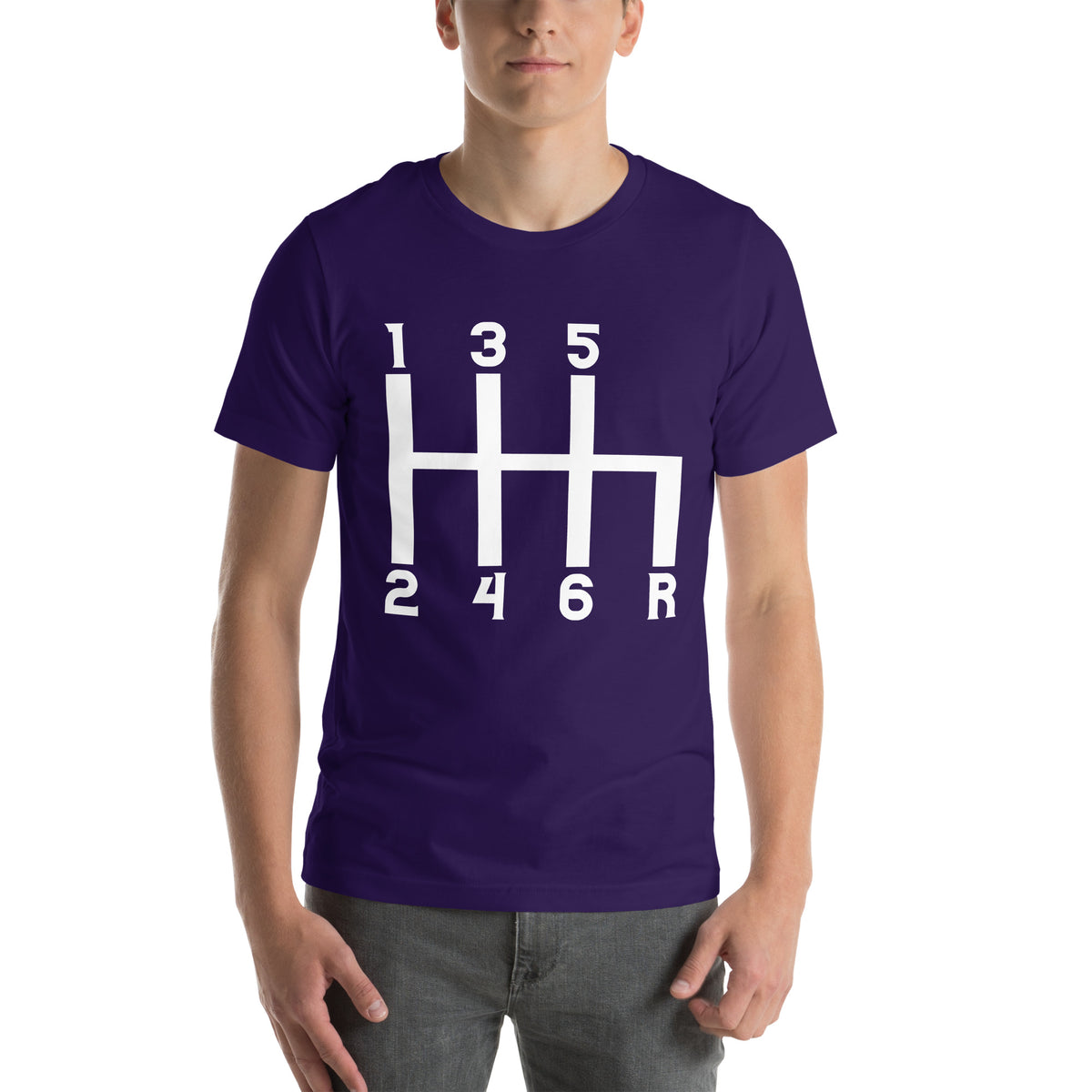 Gear Shift 1-3-5-2-4-6-R Unisex T-Shirt