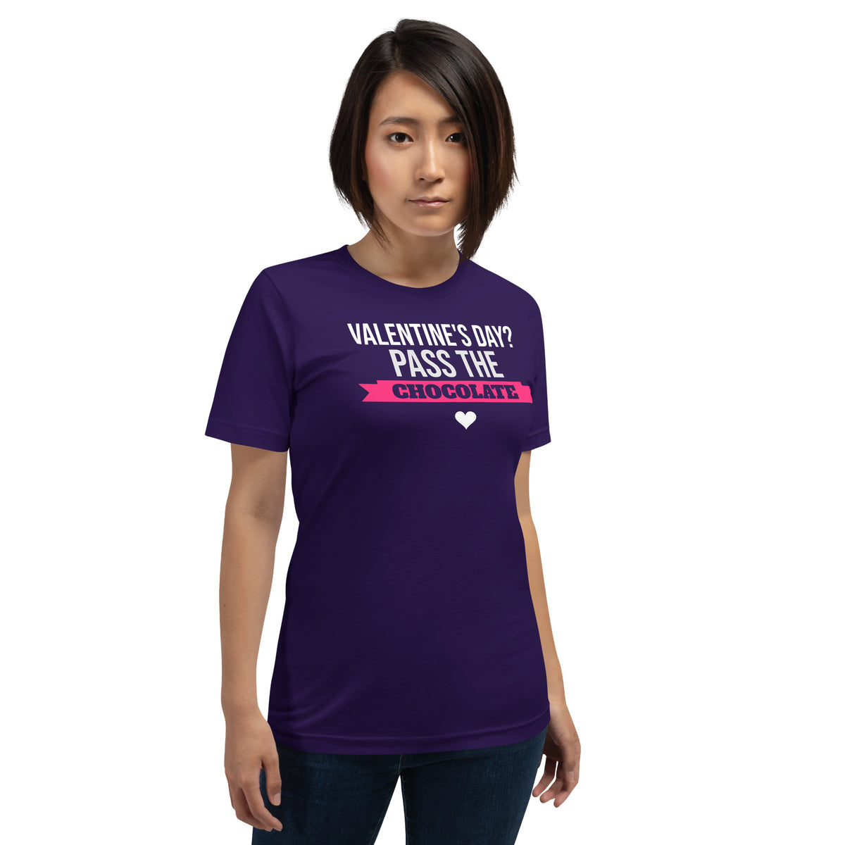 Valentine's Day? Pass the Chocolate Unisex T-Shirt