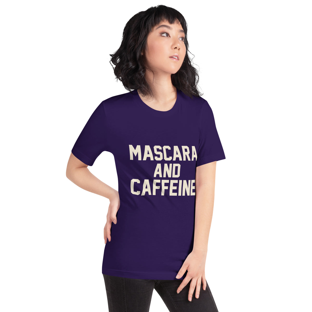 Mascara and Caffeine Unisex T-Shirt