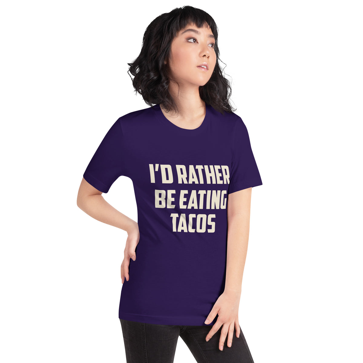 I'd Rather Be Eating Tacos Unisex T-Shirt