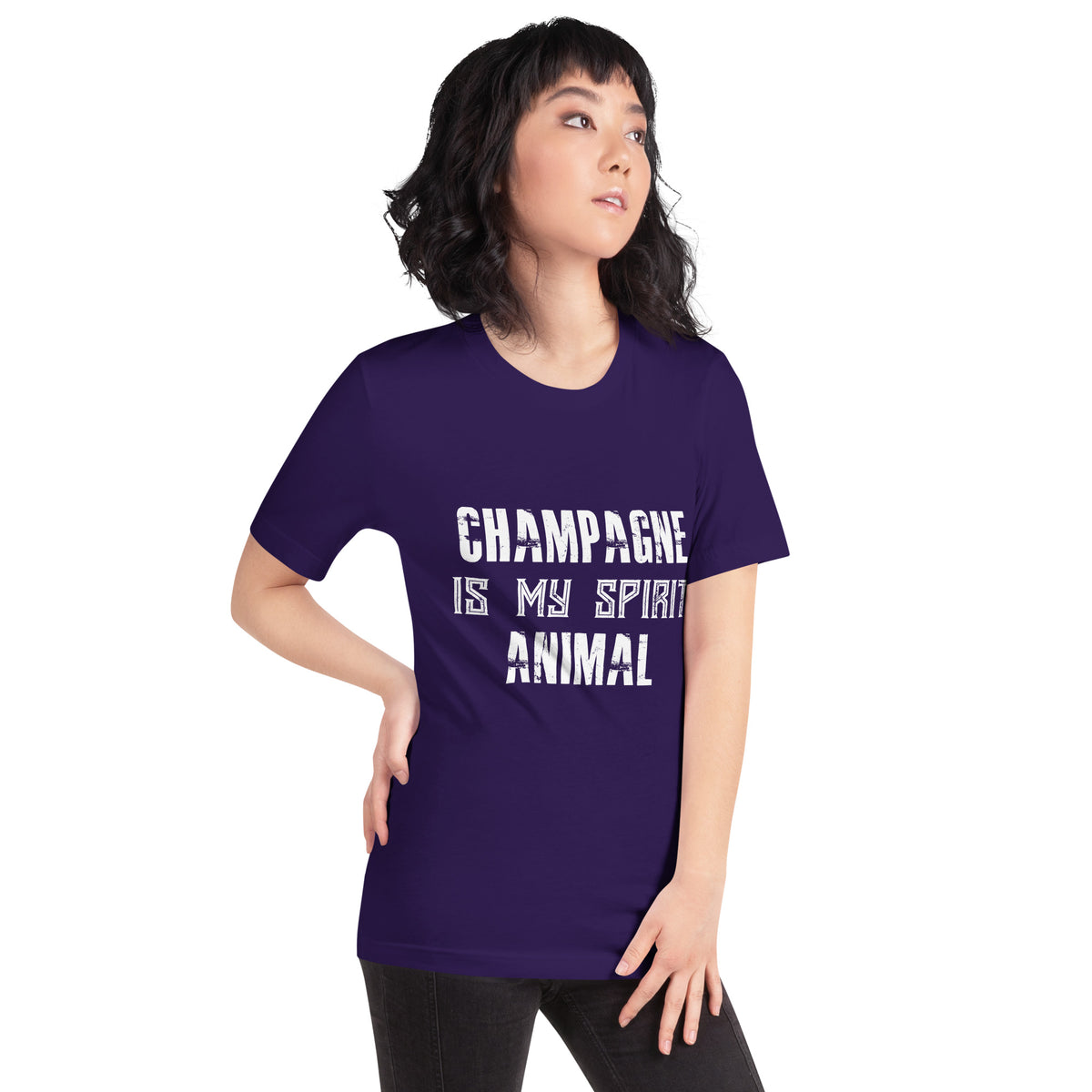 Champagne Is My Spirit Animal Unisex T-Shirt