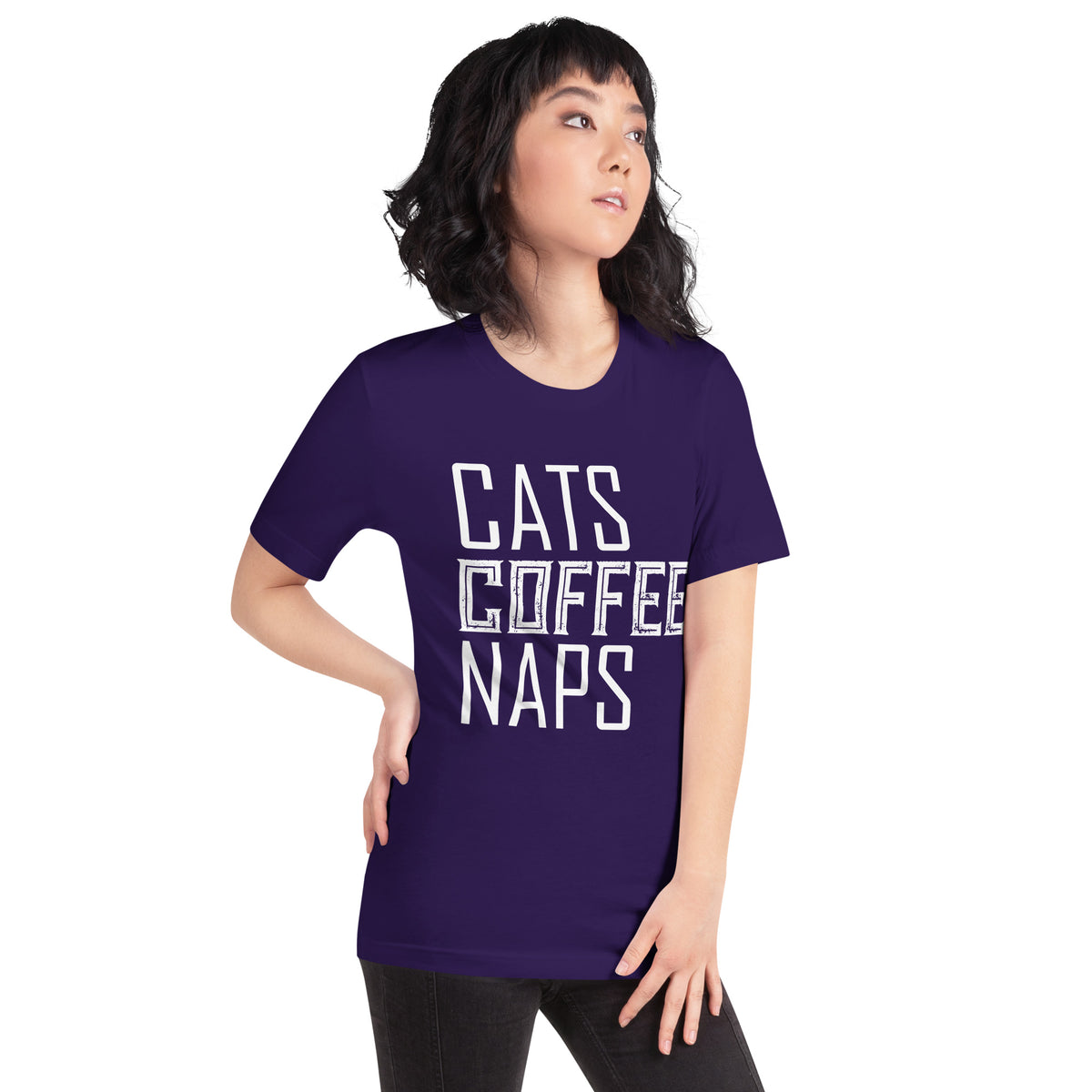 Cats Coffee Naps Unisex T-Shirt