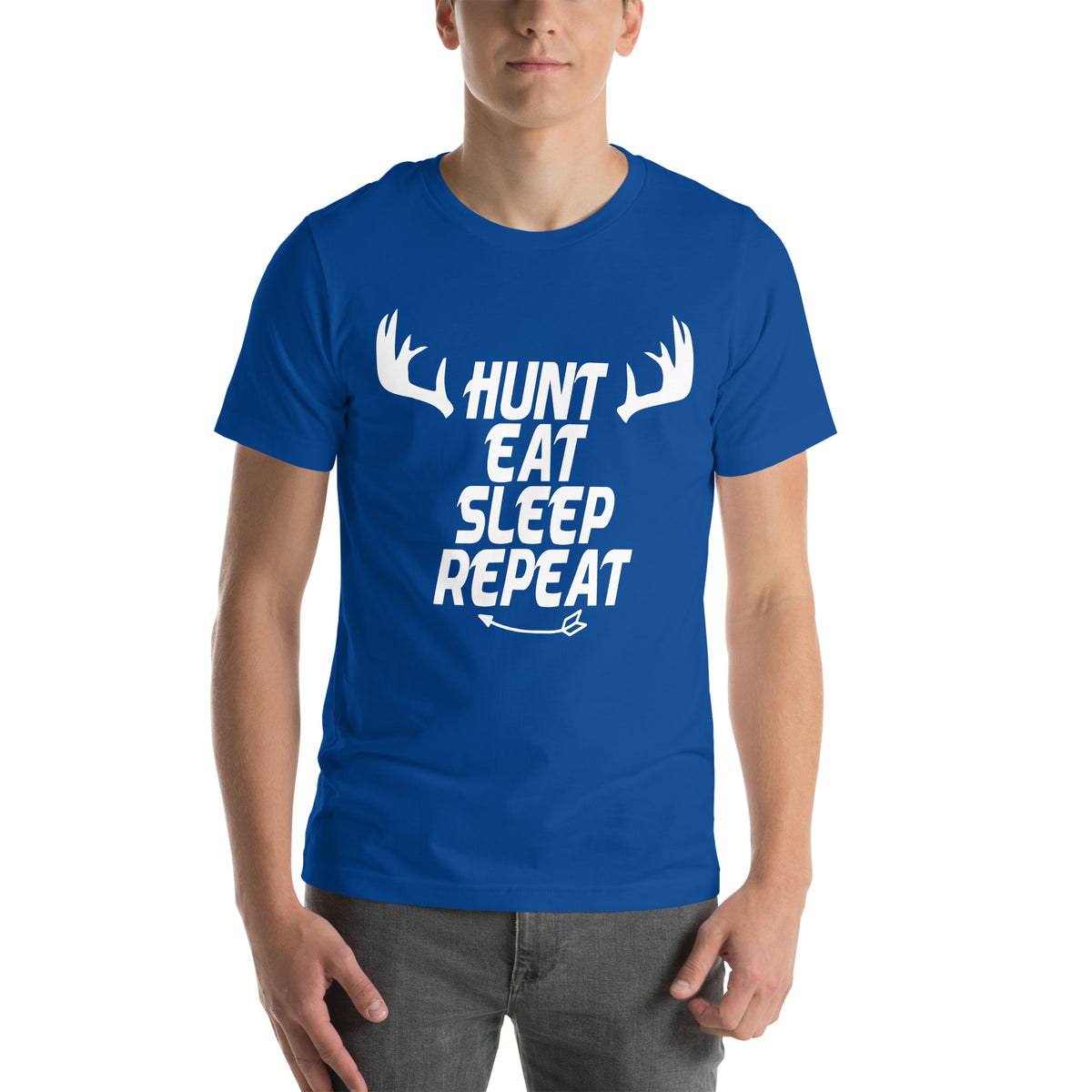 Hunt Eat Sleep Repeat Unisex T-Shirt